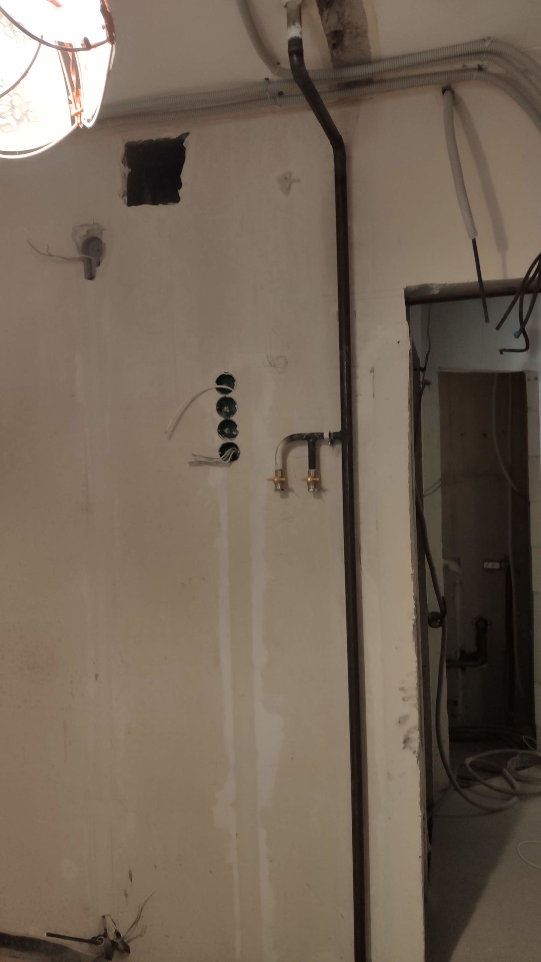 Объект: газовая разводка на кухне, фото 3